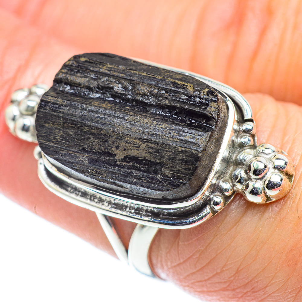 Tektite Rings handcrafted by Ana Silver Co - RING55778