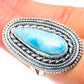 Larimar Rings handcrafted by Ana Silver Co - RING55783