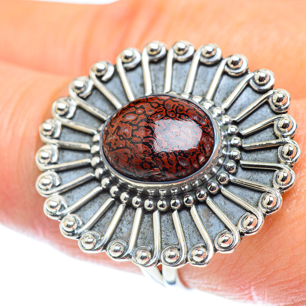 Dinosaur Bone Rings handcrafted by Ana Silver Co - RING55822