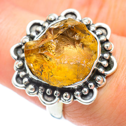 Citrine Rings handcrafted by Ana Silver Co - RING55849