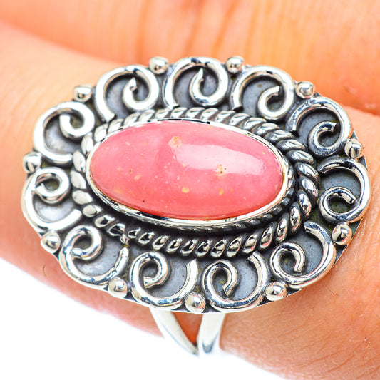 Pink Opal Rings handcrafted by Ana Silver Co - RING55854