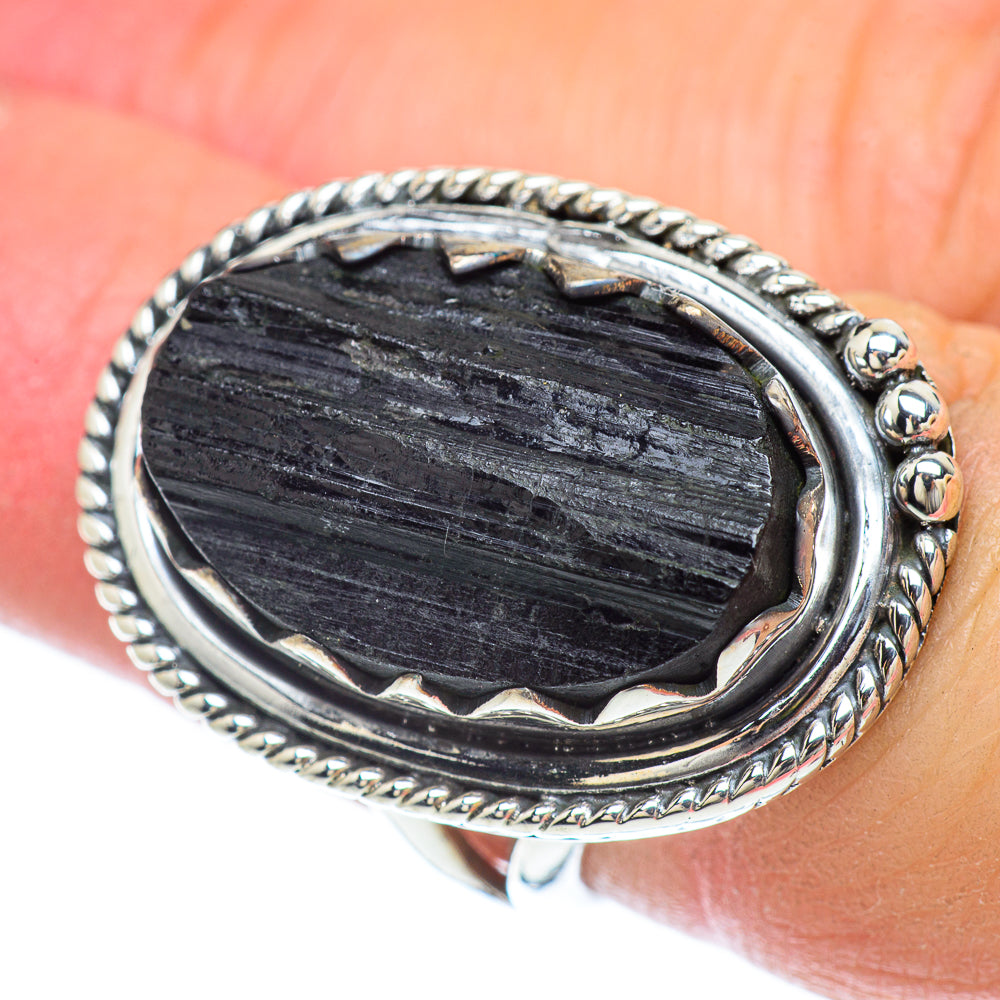 Tektite Rings handcrafted by Ana Silver Co - RING55899