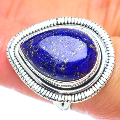 Lapis Lazuli Rings handcrafted by Ana Silver Co - RING55907