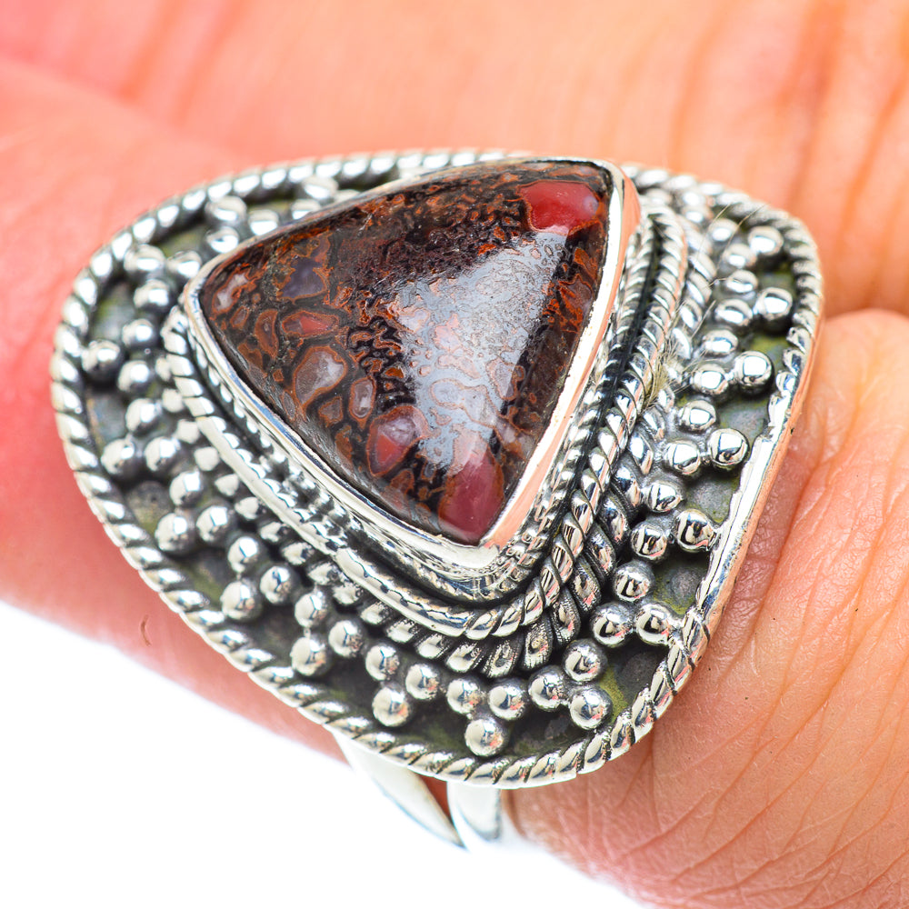 Dinosaur Bone Rings handcrafted by Ana Silver Co - RING55916