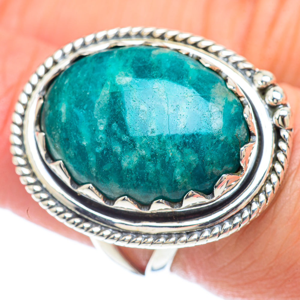 Amazonite Rings handcrafted by Ana Silver Co - RING55941