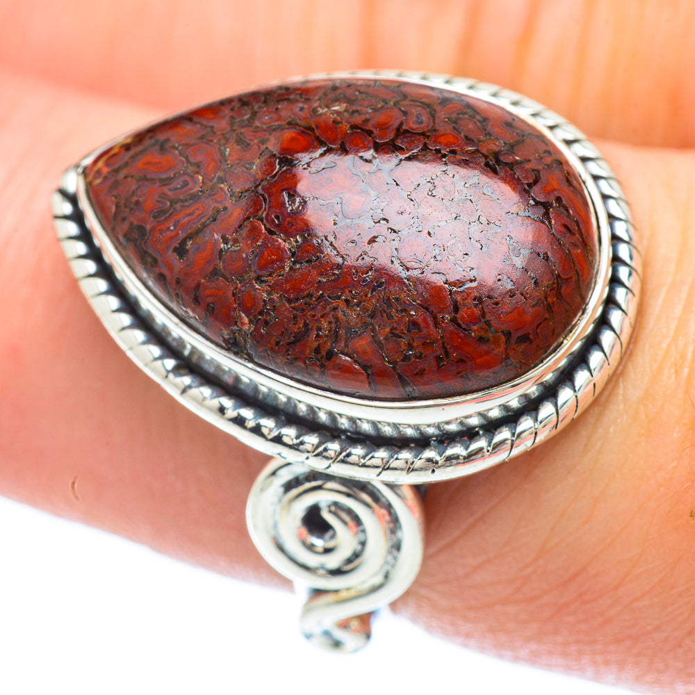 Dinosaur Bone Rings handcrafted by Ana Silver Co - RING55944