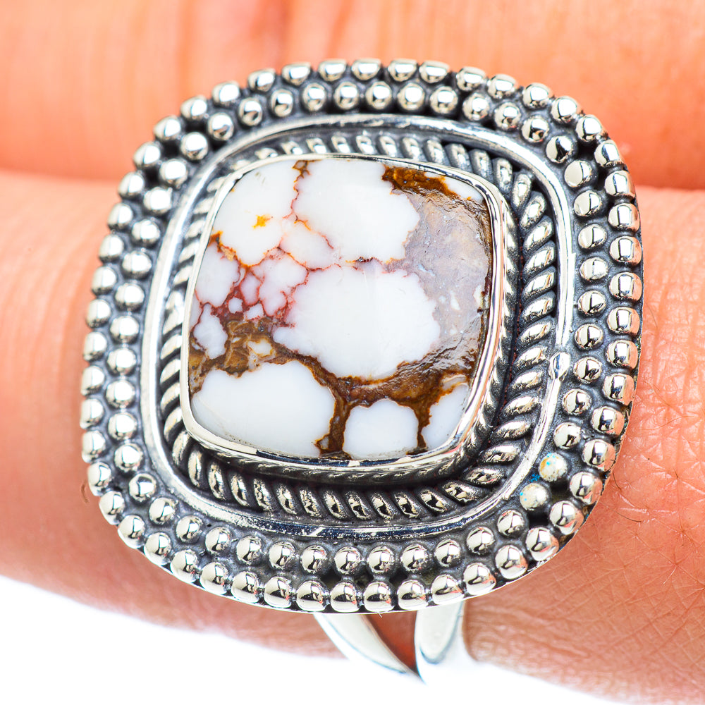 Peanut Wood Jasper Rings handcrafted by Ana Silver Co - RING55947