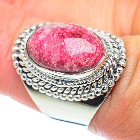 Thulite Rings handcrafted by Ana Silver Co - RING55953