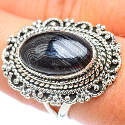 Psilomelane Rings handcrafted by Ana Silver Co - RING55959