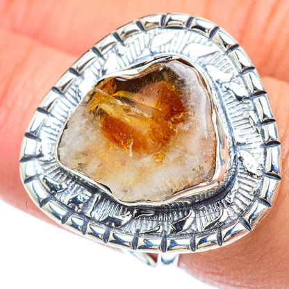 Citrine Rings handcrafted by Ana Silver Co - RING56010
