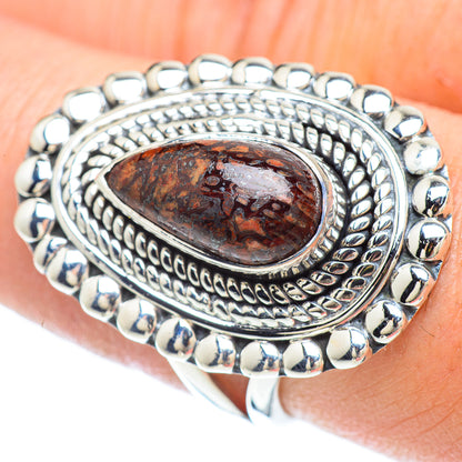 Dinosaur Bone Rings handcrafted by Ana Silver Co - RING56036