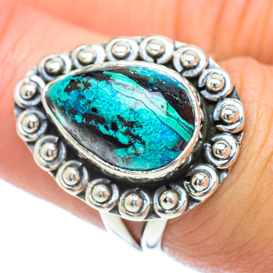 Shattuckite Rings handcrafted by Ana Silver Co - RING56050