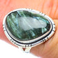 Seraphinite Rings handcrafted by Ana Silver Co - RING56058