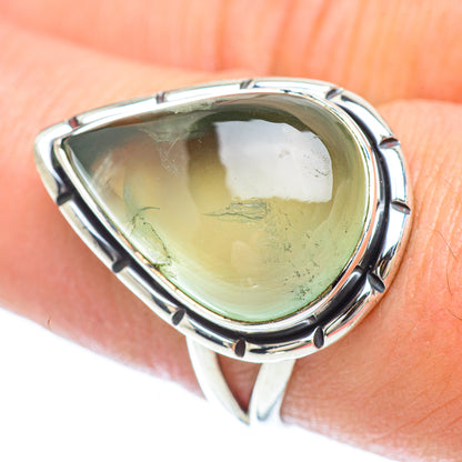 Prehnite Rings handcrafted by Ana Silver Co - RING56059