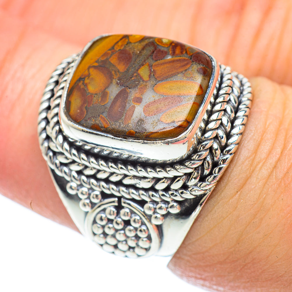 Chert Breccia Rings handcrafted by Ana Silver Co - RING56066