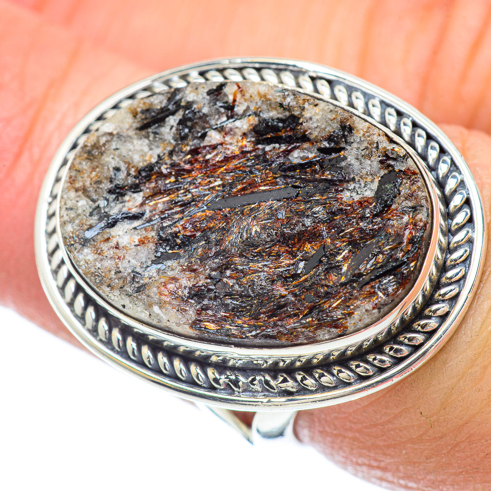 Astrophyllite Rings handcrafted by Ana Silver Co - RING56087