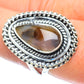 Montana Agate Rings handcrafted by Ana Silver Co - RING56117
