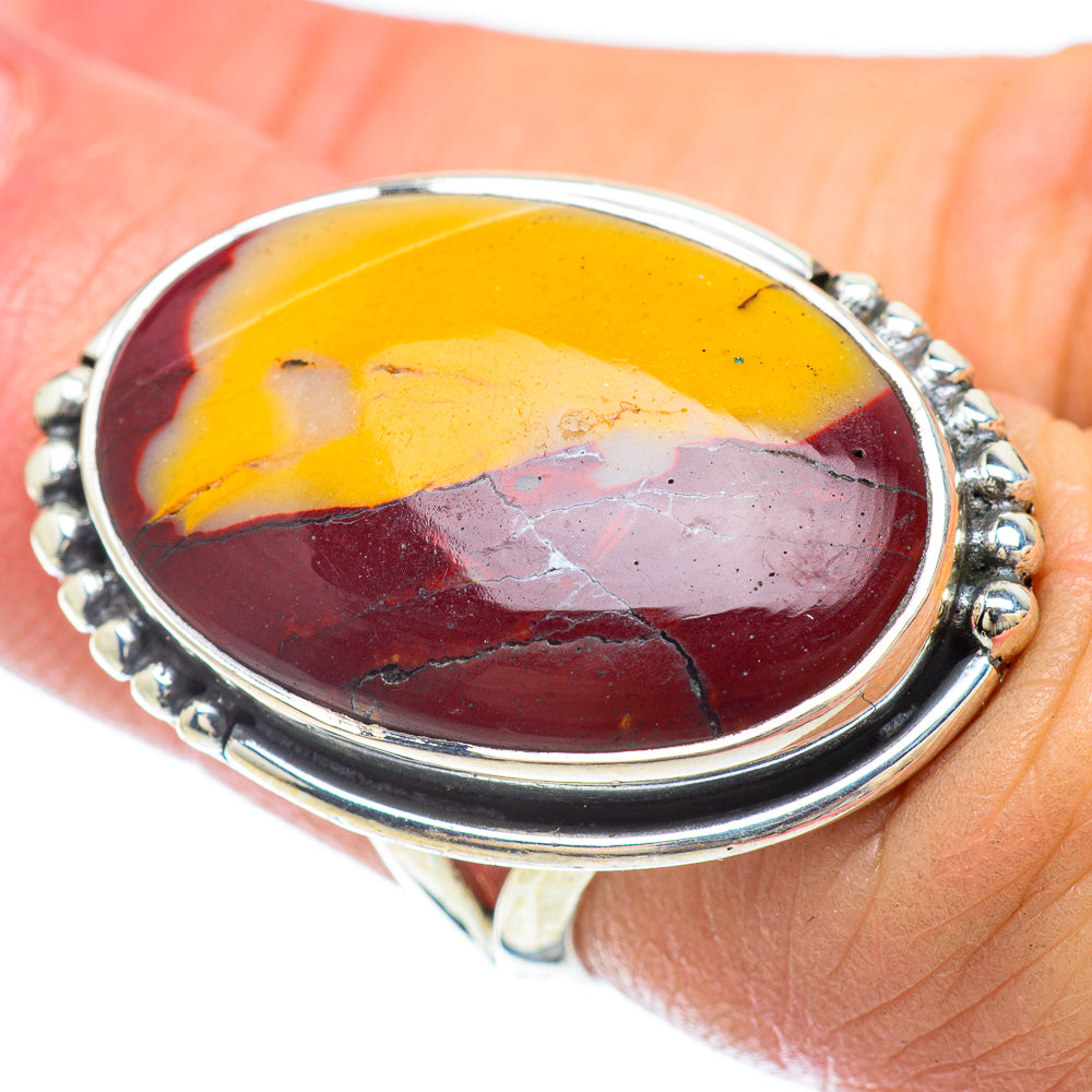 Mookaite Rings handcrafted by Ana Silver Co - RING56155