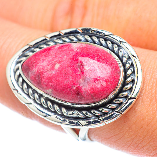 Thulite Rings handcrafted by Ana Silver Co - RING56164
