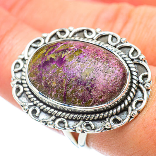 Stichtite Rings handcrafted by Ana Silver Co - RING56205