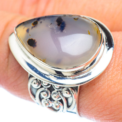 Dendritic Opal Rings handcrafted by Ana Silver Co - RING56213
