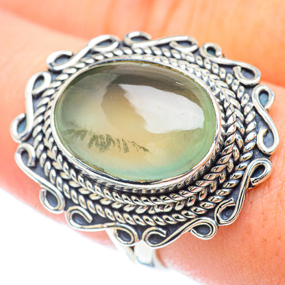 Prehnite Rings handcrafted by Ana Silver Co - RING56239