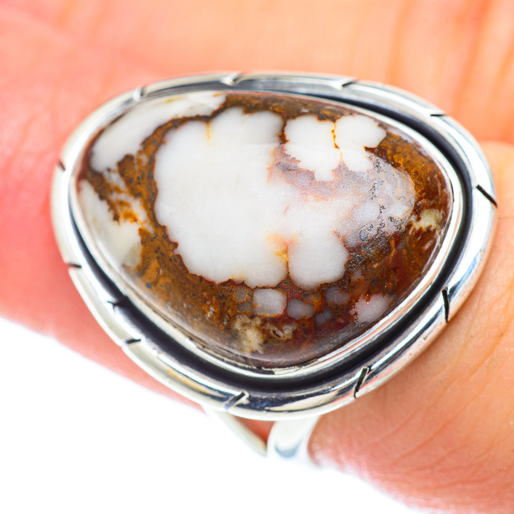 Peanut Wood Jasper Rings handcrafted by Ana Silver Co - RING56245