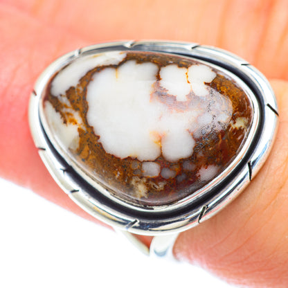 Peanut Wood Jasper Rings handcrafted by Ana Silver Co - RING56245