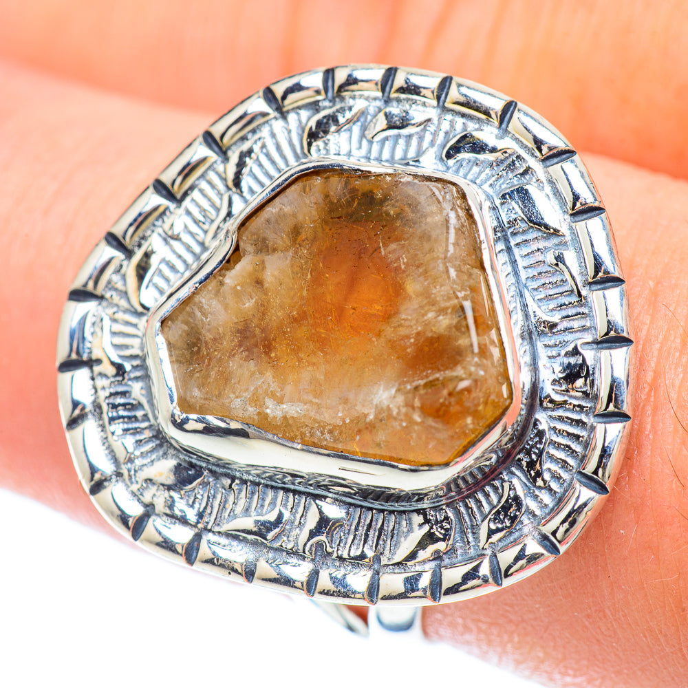 Citrine Rings handcrafted by Ana Silver Co - RING56249