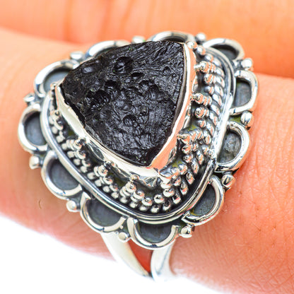 Tektite Rings handcrafted by Ana Silver Co - RING56258