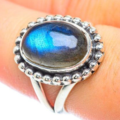 Labradorite Rings handcrafted by Ana Silver Co - RING56268