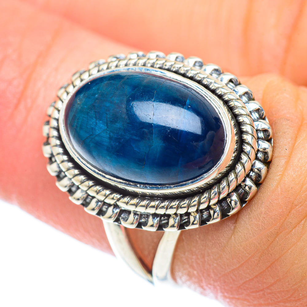 Chrysocolla In Quartz Rings handcrafted by Ana Silver Co - RING56270