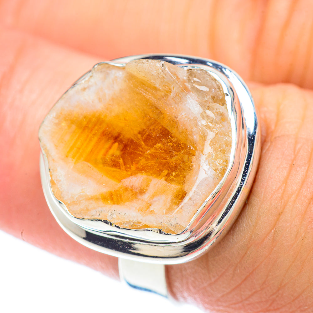 Citrine Rings handcrafted by Ana Silver Co - RING56284