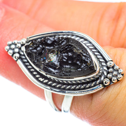 Tektite Rings handcrafted by Ana Silver Co - RING56291