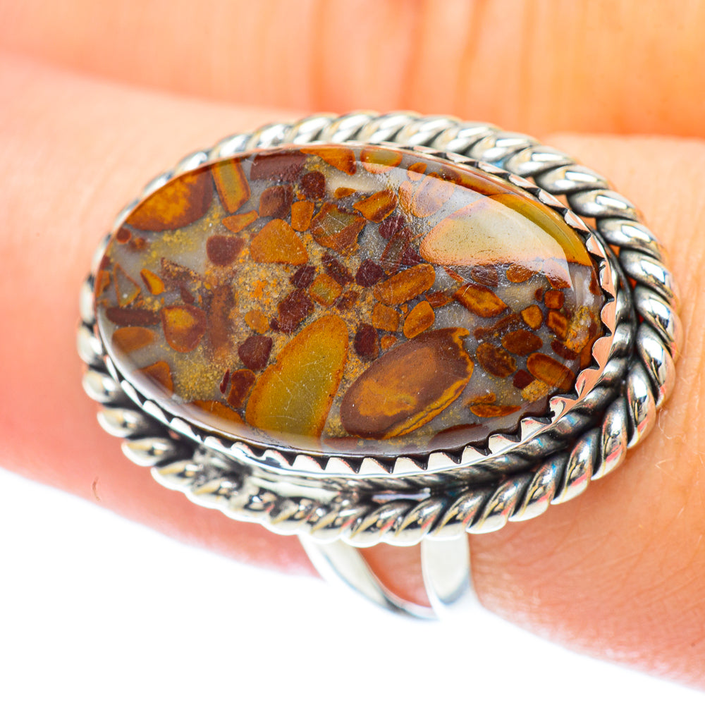 Chert Breccia Rings handcrafted by Ana Silver Co - RING56312
