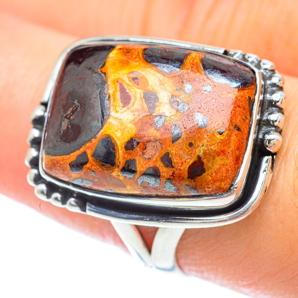 Bauxite Rings handcrafted by Ana Silver Co - RING56315