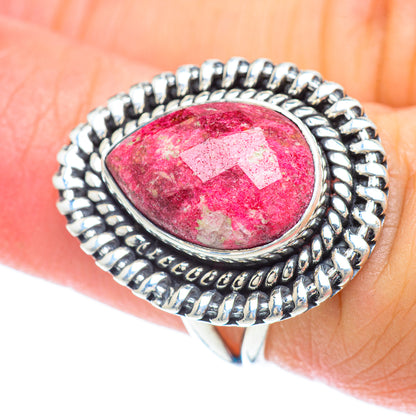 Thulite Rings handcrafted by Ana Silver Co - RING56319