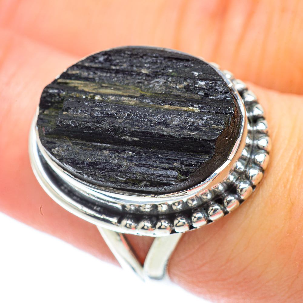 Tektite Rings handcrafted by Ana Silver Co - RING56325
