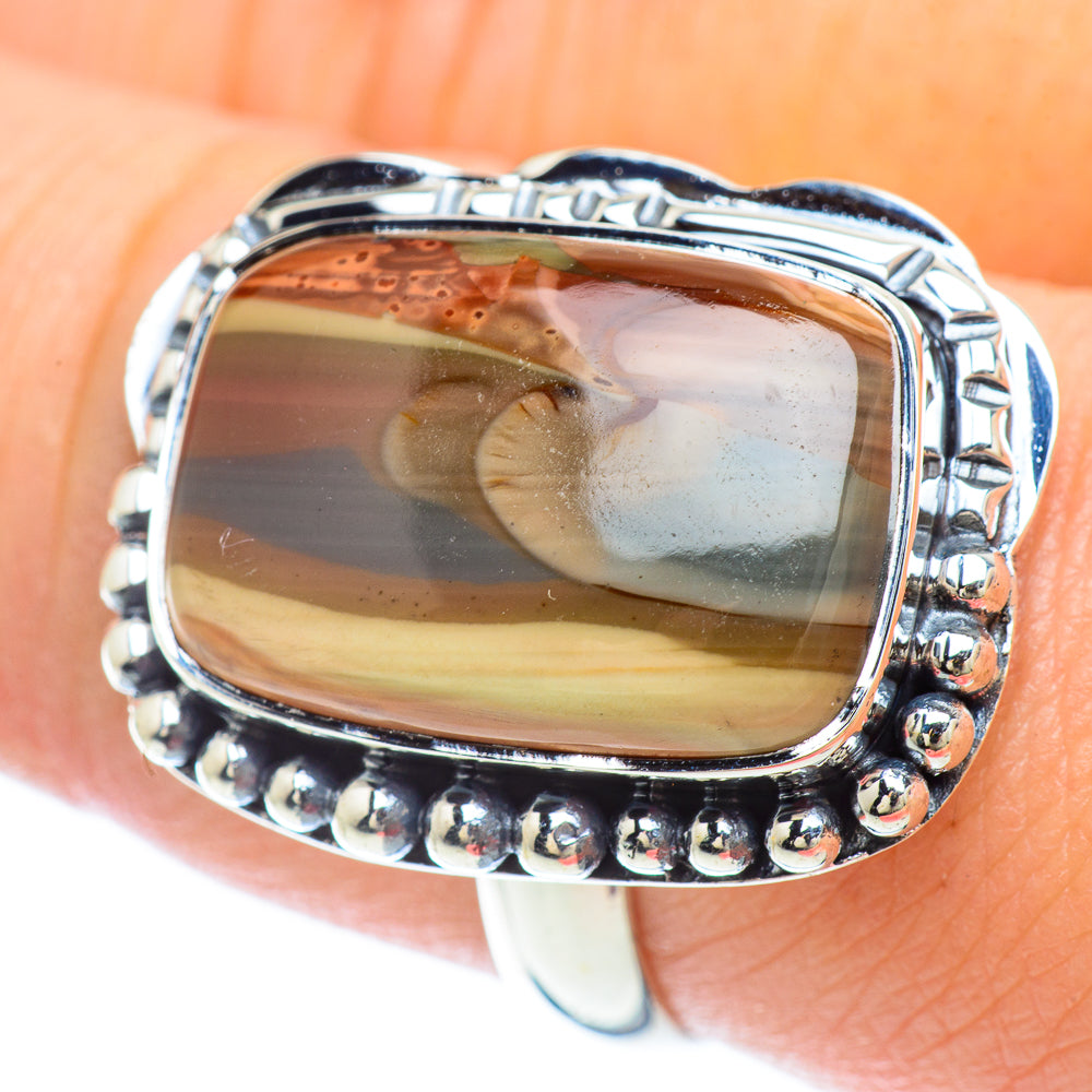 Willow Creek Jasper Rings handcrafted by Ana Silver Co - RING56371