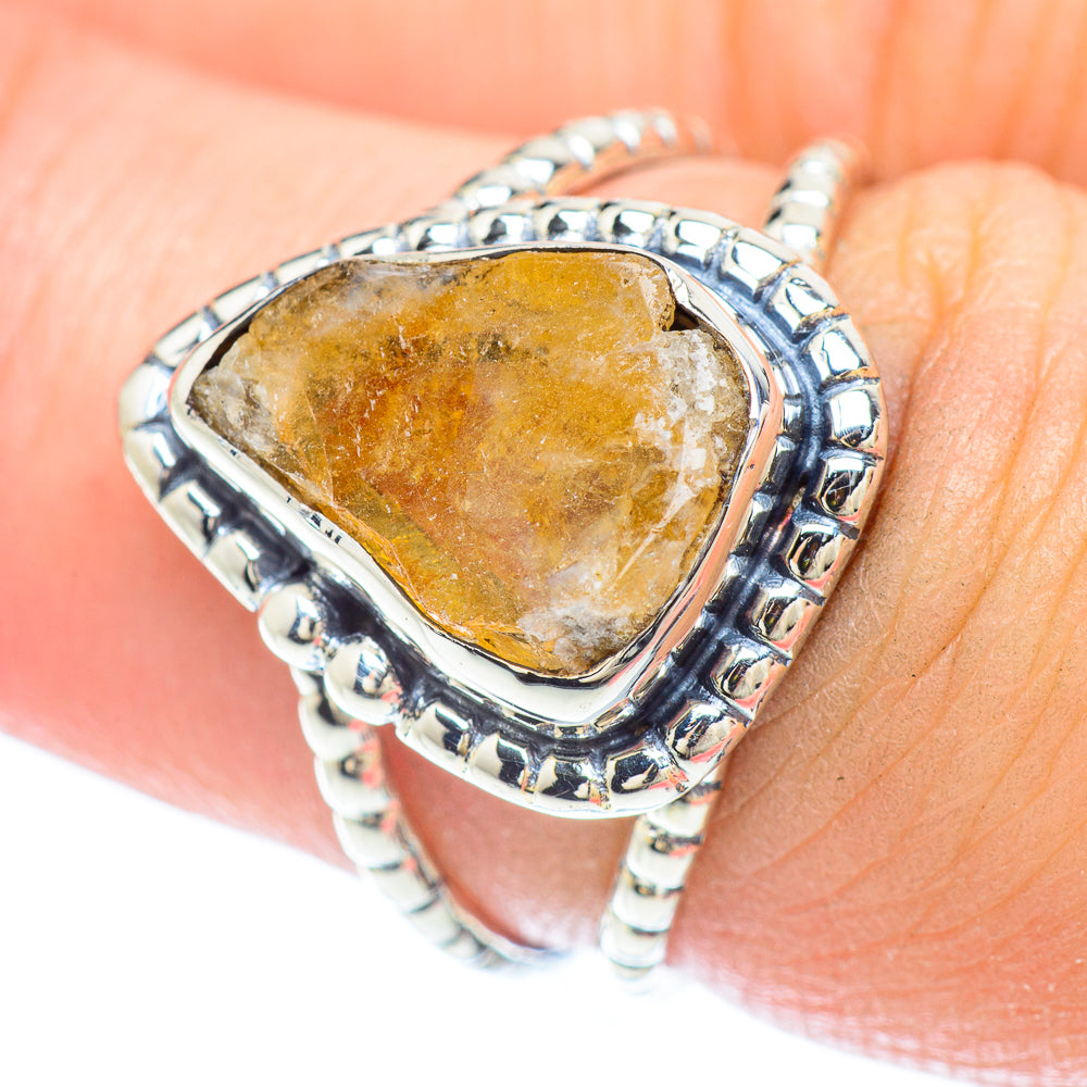 Citrine Rings handcrafted by Ana Silver Co - RING56426