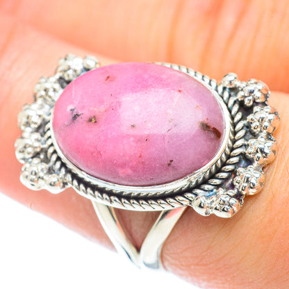 Rhodonite Rings handcrafted by Ana Silver Co - RING56428