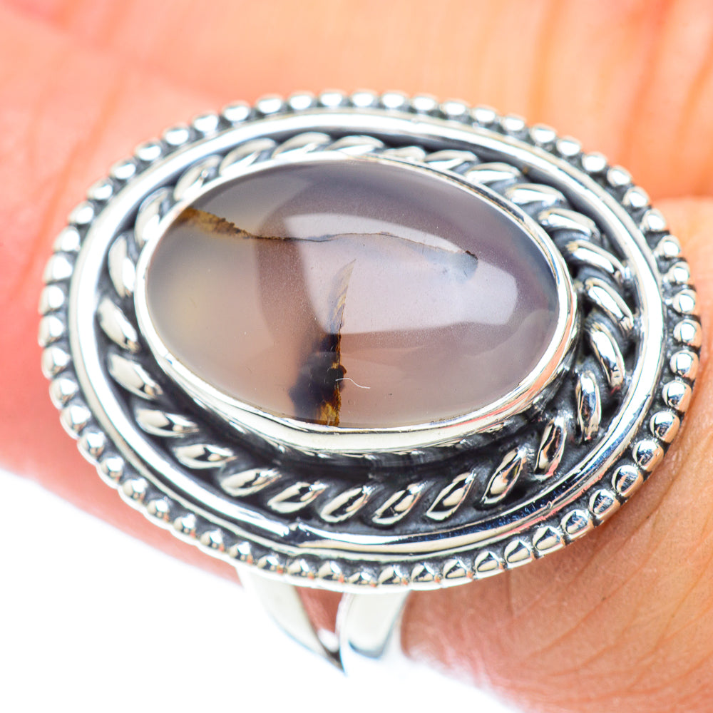 Montana Agate Rings handcrafted by Ana Silver Co - RING56433