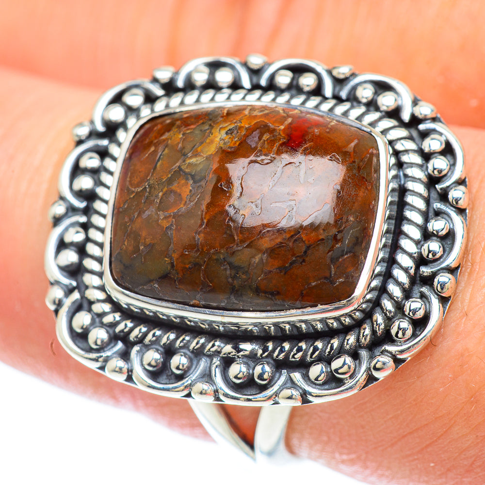 Dinosaur Bone Rings handcrafted by Ana Silver Co - RING56448