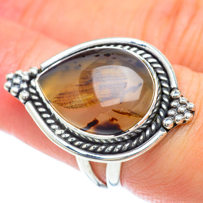 Montana Agate Rings handcrafted by Ana Silver Co - RING56449