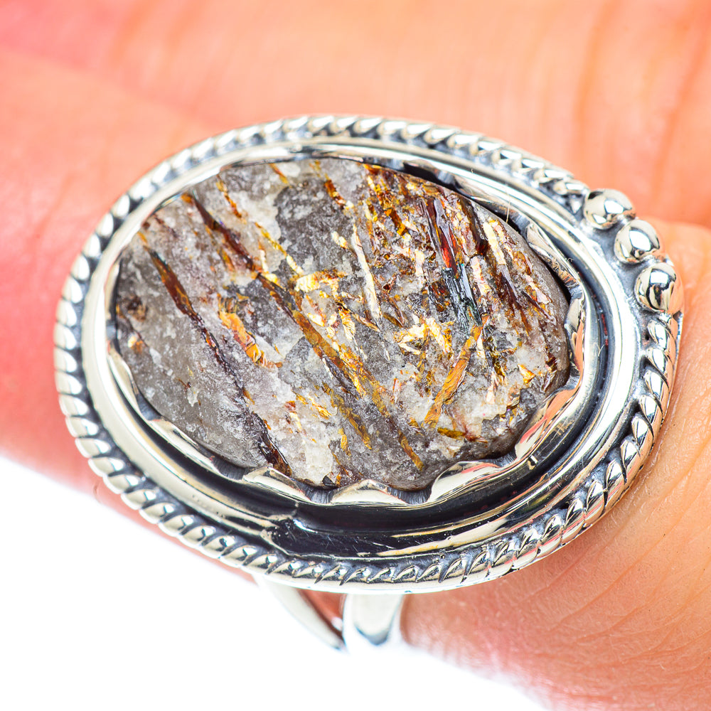 Astrophyllite Rings handcrafted by Ana Silver Co - RING56465