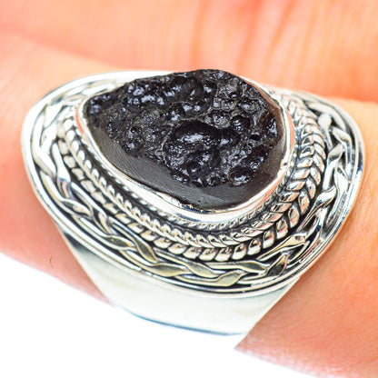 Tektite Rings handcrafted by Ana Silver Co - RING56501
