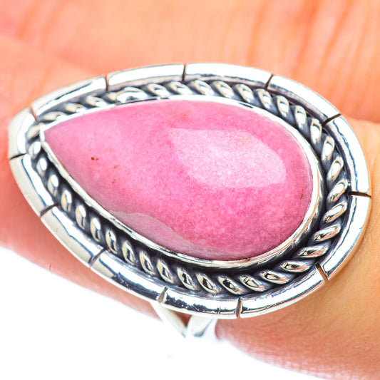 Pink Opal Rings handcrafted by Ana Silver Co - RING56533