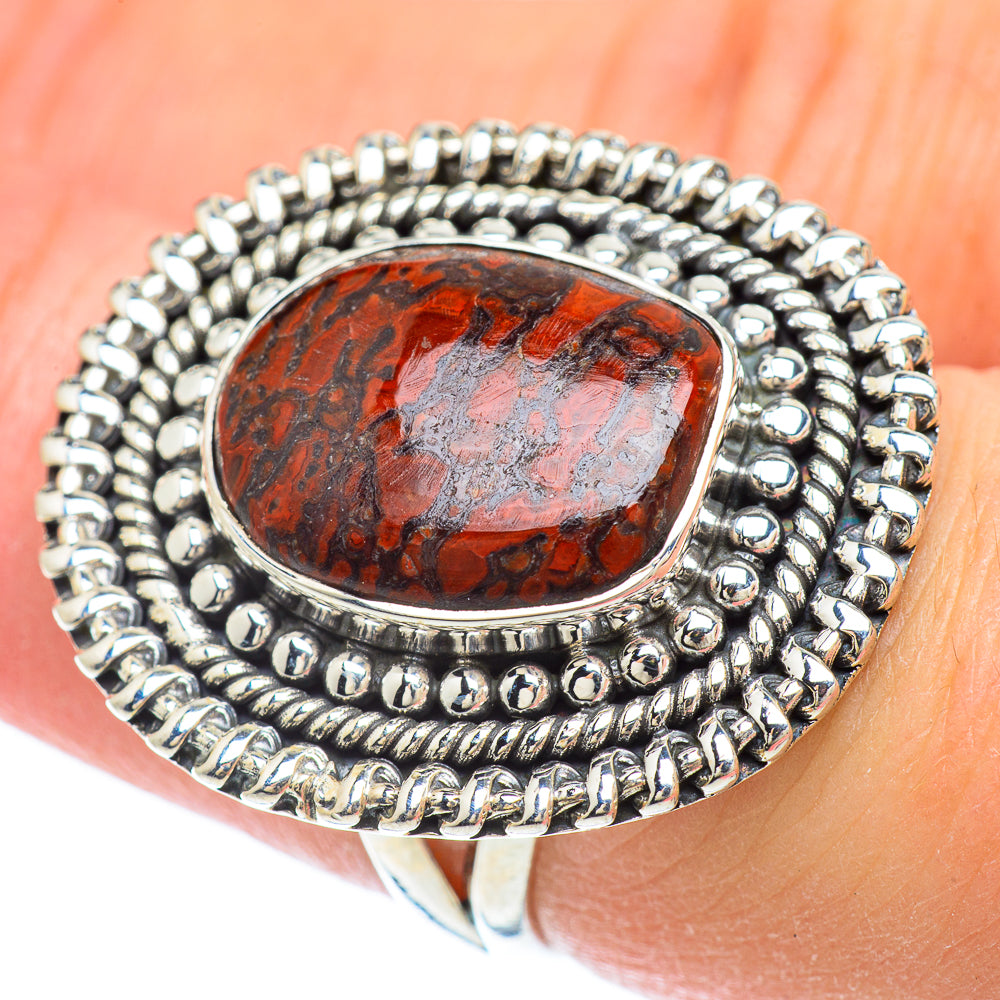 Dinosaur Bone Rings handcrafted by Ana Silver Co - RING56573