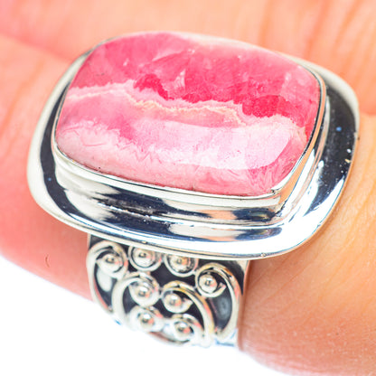 Rhodochrosite Rings handcrafted by Ana Silver Co - RING56576