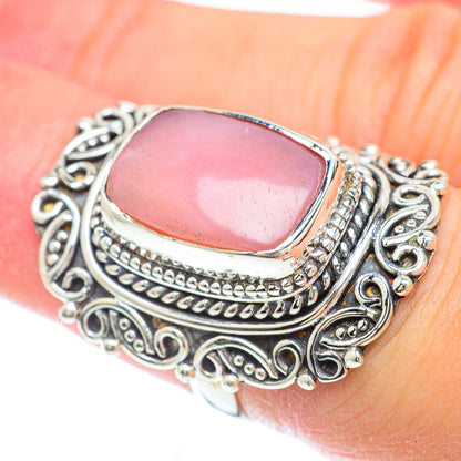 Pink Opal Rings handcrafted by Ana Silver Co - RING56577
